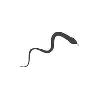 snake vector illustration icon