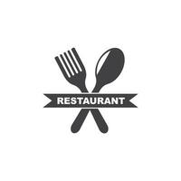 fork,spoon logo icon vector illustration