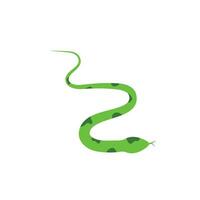 snake vector illustration icon