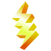 Bolzen Energie elektrisch Blitz Symbol png