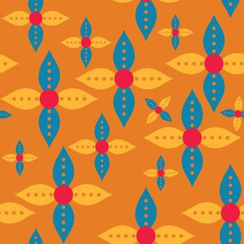 Simple seamless pattern design. vector