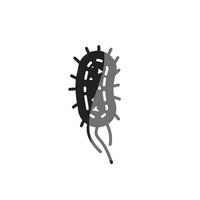 bacteria icon vector design templates