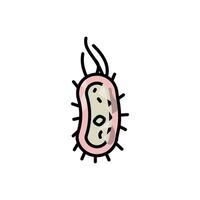 bacteria icon vector design templates