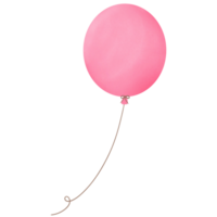 Pink Valentine balloon, for decoration invitation and greetings png