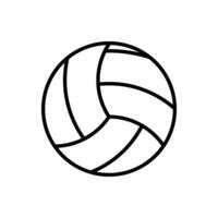 vóleibol icono vector diseño plantillas