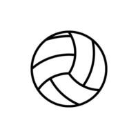 vóleibol icono vector diseño plantillas