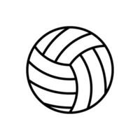 vóleibol icono vector diseño plantillas