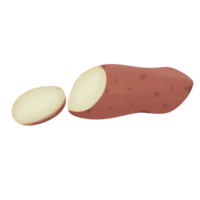 ljuv potatis illustration png