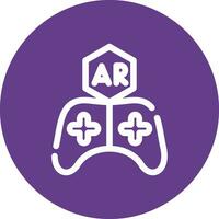 Ar Controller Creative Icon Design vector