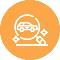 Car Finder Creative Icon Design vector