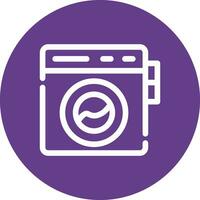 Laundry Creative Icon Design vector