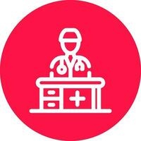 Doctor Office Creative Icon Design vector