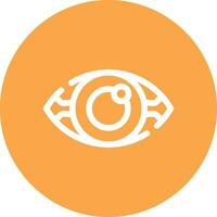 Cataract Creative Icon Design vector