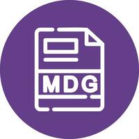 MDG Creative Icon Design vector