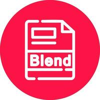 Blend Creative Icon Design vector