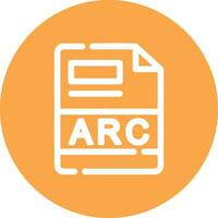 ARC Creative Icon Design vector