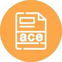 ACE Creative Icon Design vector