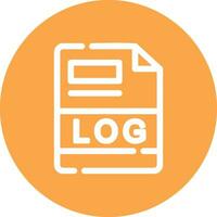 LOG Creative Icon Design vector
