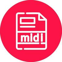 midi Creative Icon Design vector