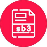 sb3 Creative Icon Design vector