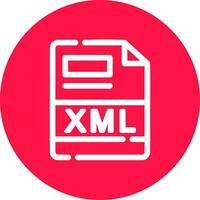 XML Creative Icon Design vector