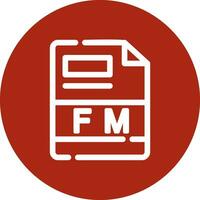 FM Creative Icon Design vector