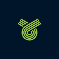 DB abstract design logo vector