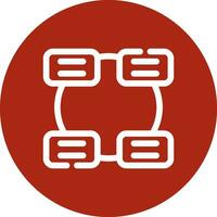 Nondirectional Cycle Creative Icon Design vector