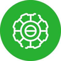 Segmented Process Creative Icon Design vector