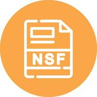 NSF Creative Icon Design vector