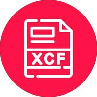 XCF Creative Icon Design vector