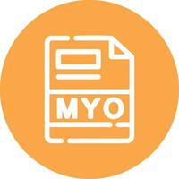 MYO Creative Icon Design vector