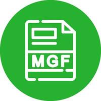 MGF Creative Icon Design vector