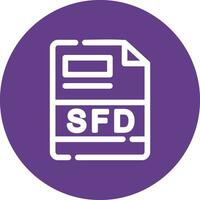 SFD Creative Icon Design vector