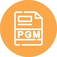 PGM Creative Icon Design vector
