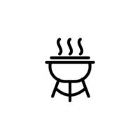 barbecue icon vector design templates