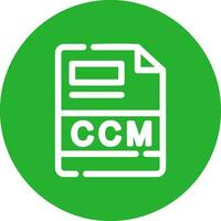 CCM Creative Icon Design vector