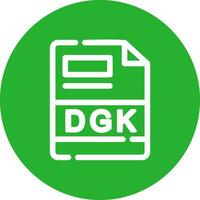 DGK Creative Icon Design vector