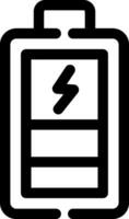 Charging Battery Creative Icon Design vector