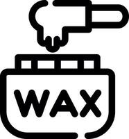 Wax Creative Icon Design vector