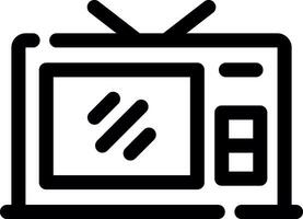 diseño de icono creativo de tv vector