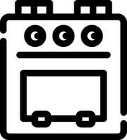 Oven Creative Icon Design vector