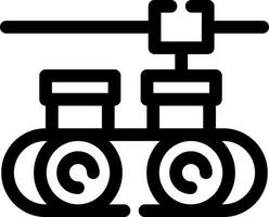 Conveyor Belt Creative Icon Design vector