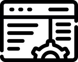 Browser Creative Icon Design vector
