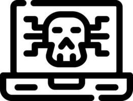 Malware Creative Icons Design vector