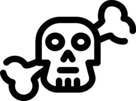 muerto creativo íconos diseño vector