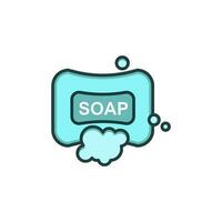 bath soap icon vector design templates