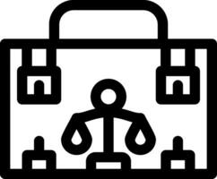 Briefcase Creative Icon Design vector
