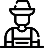 Farmer Creative Icon Design vector