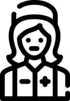 Nurse Creative Icons Design vector